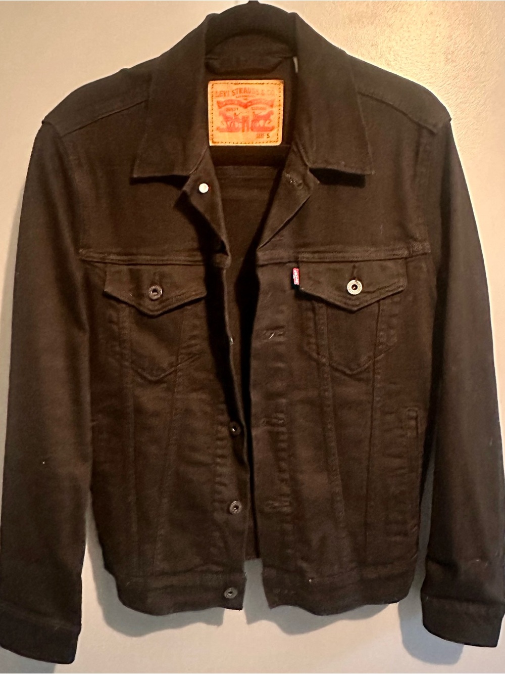 Levi's Black Denim Jacket